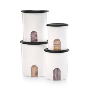 Tupperware One Touch Canister Set